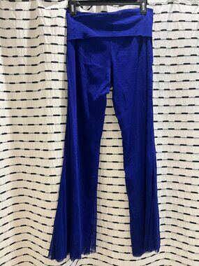 Navy/purple mesh beach pants